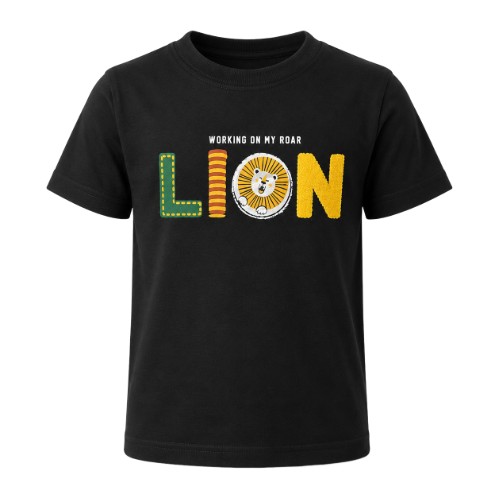 CAMISETA INFANTIL ESTAMPA LION MASCULINA