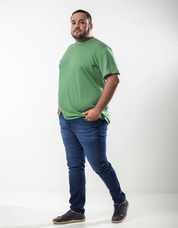 CALÇA SKINNY PLUS SIZE
