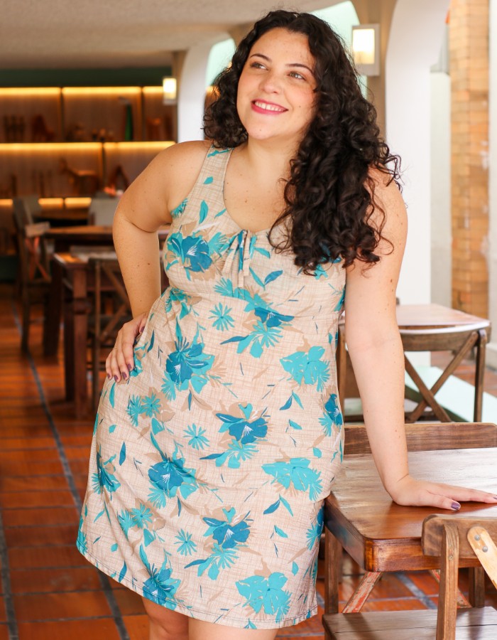 VESTIDO CURTO ROLITÊ - TAM G