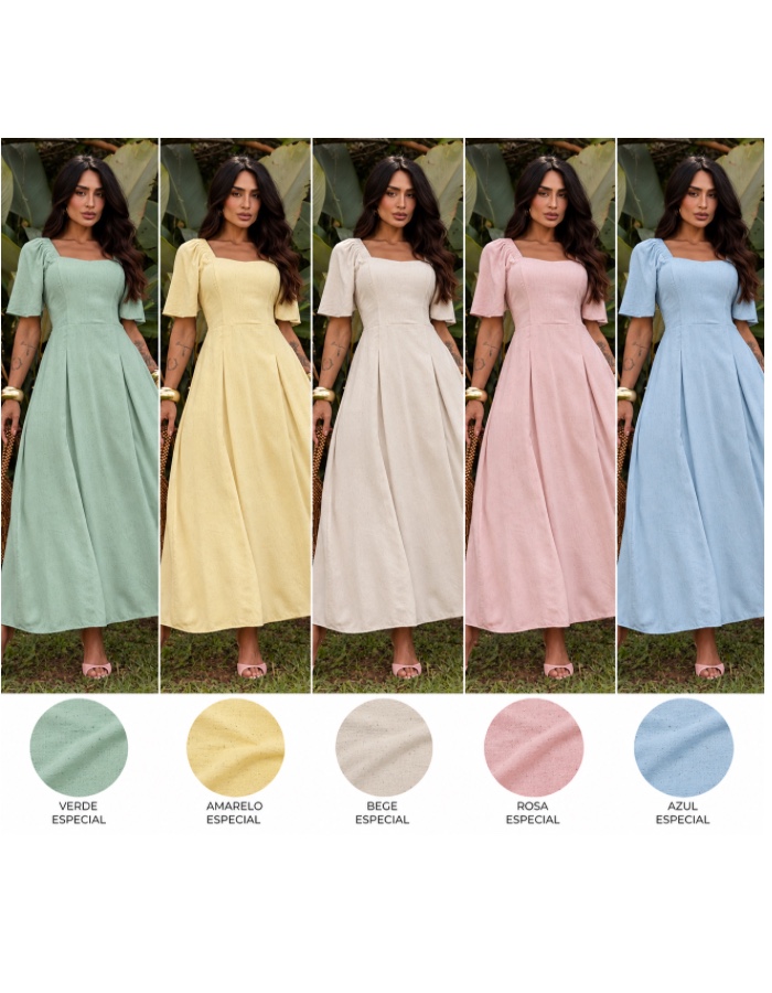 Vestido Longo Samira