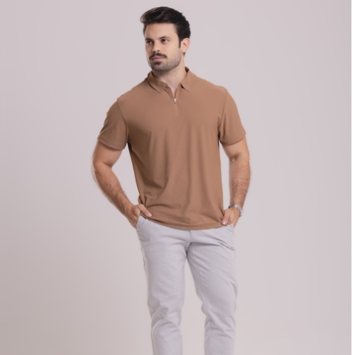 CAMISA DE ZÍPER TECH 