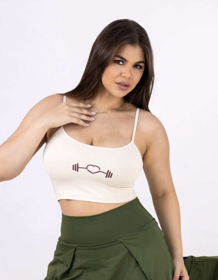 CROPPED ALÇA COM REGULAGEM STYLE