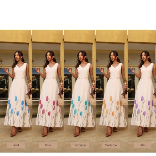 Vestido Bárbara 