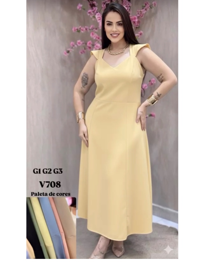 Vestido Plus Size 