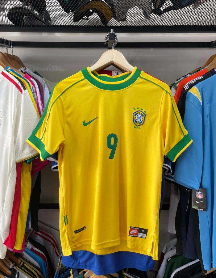 BRASIL 98 UNIFORME | RONALDO 9 