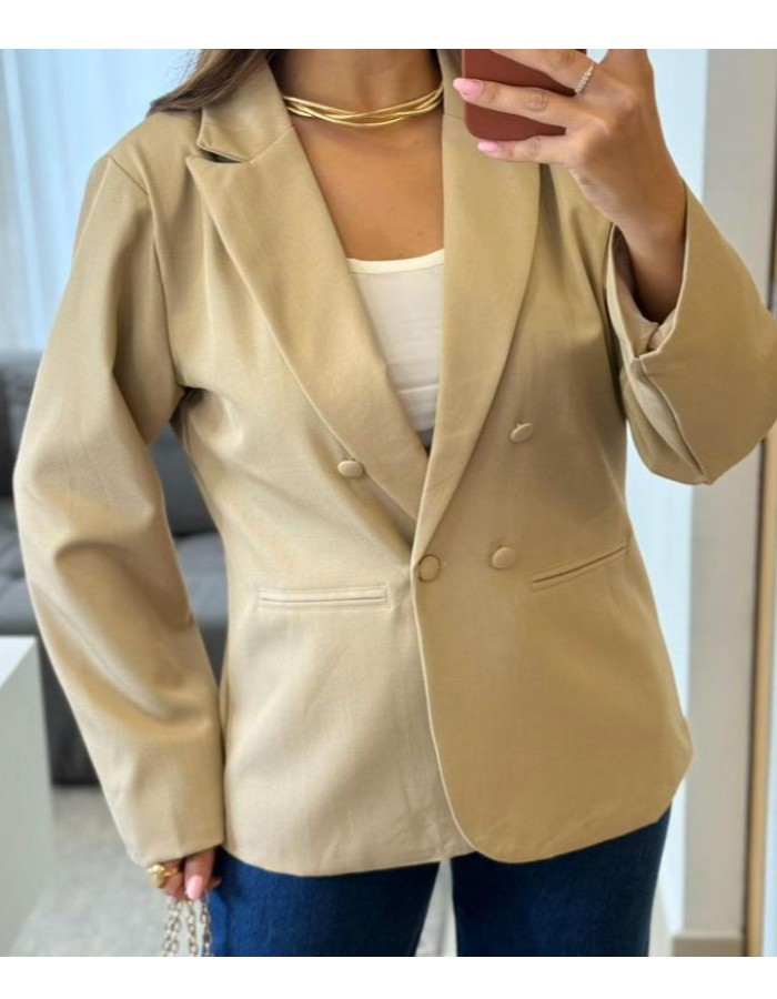 BLAZER TECIDO ALFAIATARIA ENCORPADO