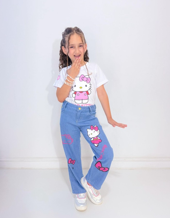 Calça feminina Hello