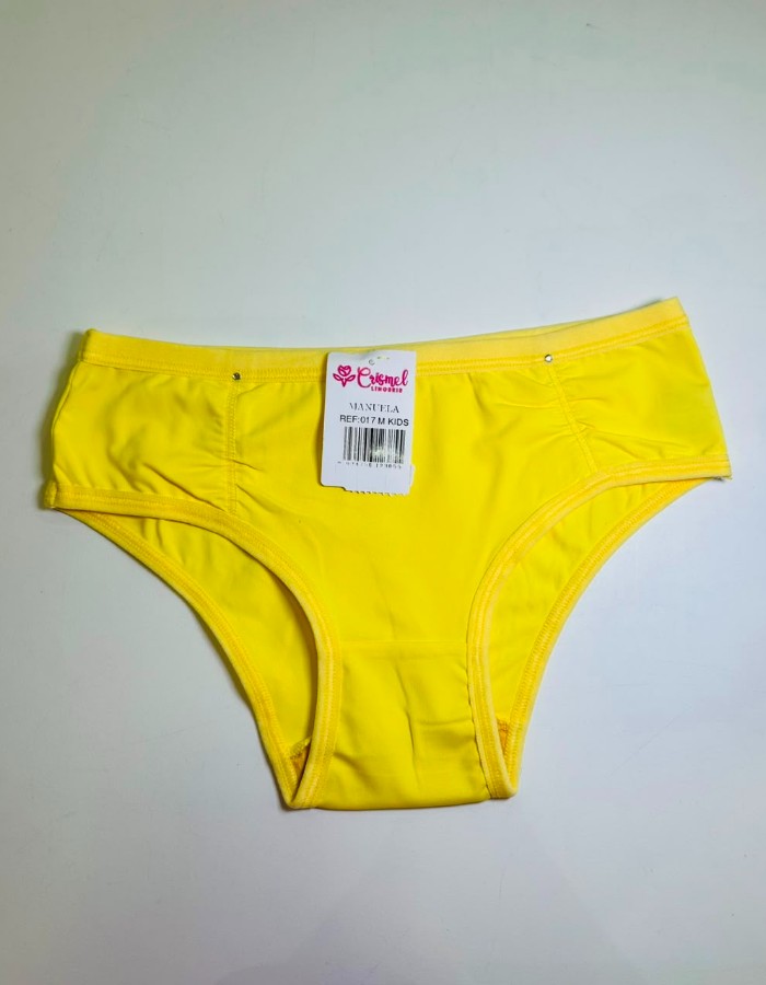 CALCINHA MANUELA STRASS INFANTIL REF: 017 629