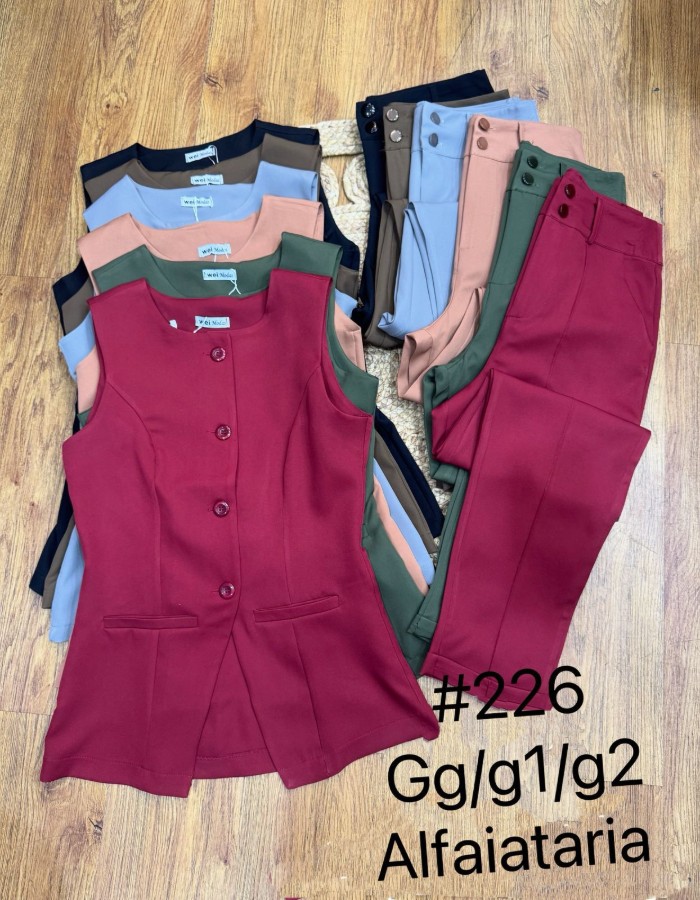 CONJUNTO ALFAIATARIA PLUS