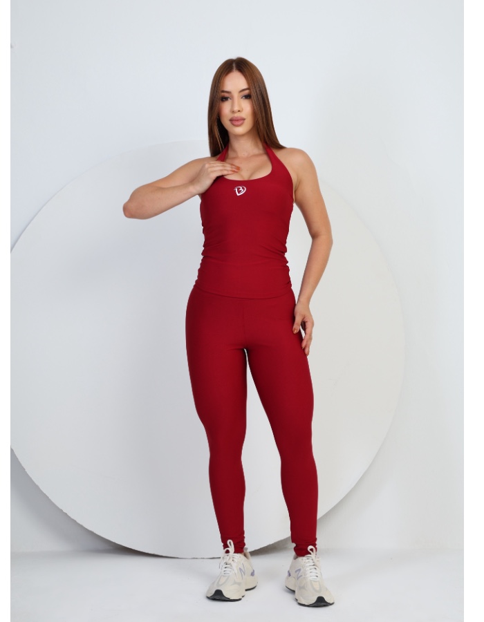 Conjunto blusa e calça empina bumbum