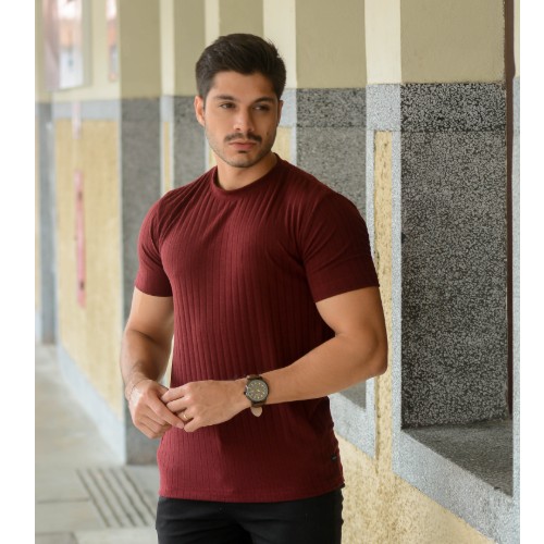 CAMISA ARUBA VINHO
