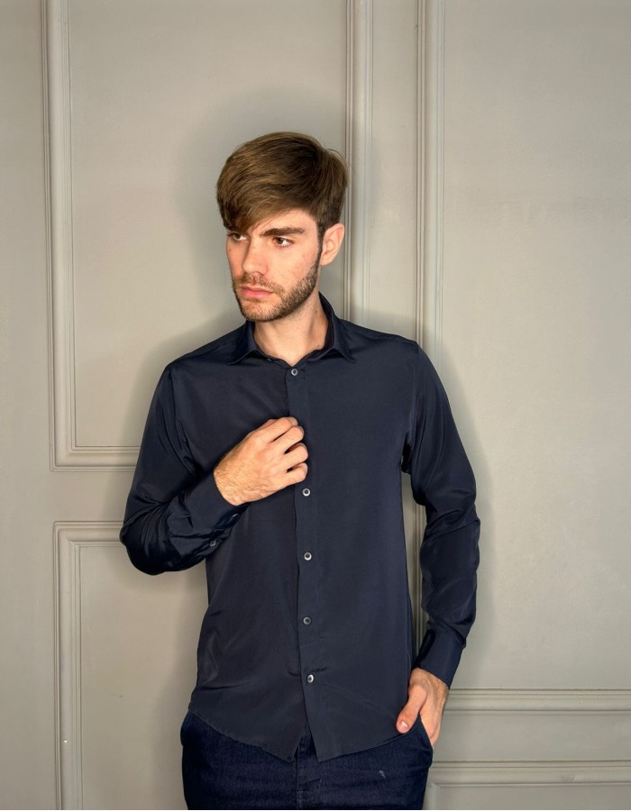 CAMISA MANGA LONGA MICROFIBRA POLITEC 92% POLIÉSTER E 8% DE ELASTANO