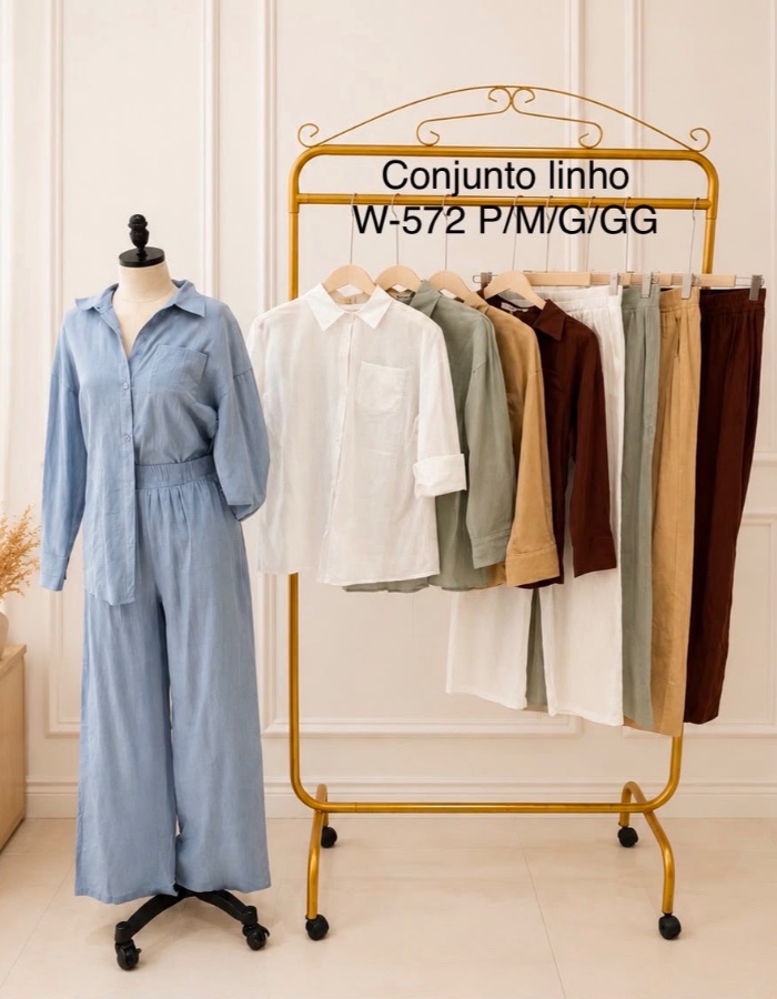 Conjunto de linho