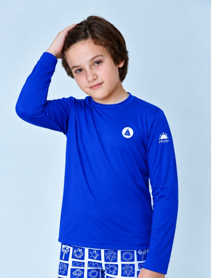 Conjunto Masculino Proteção UV Juvenil 
