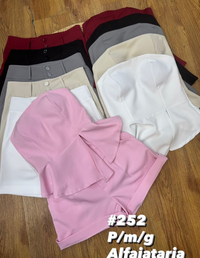 CONJUNTO DE SHORT E BLUSA TQC IMPORTADO PREMIUM