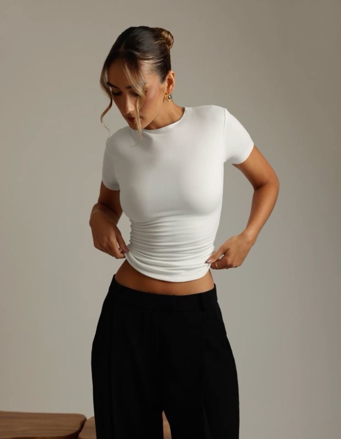 BLUSA BABYLOOK BÁSICA 