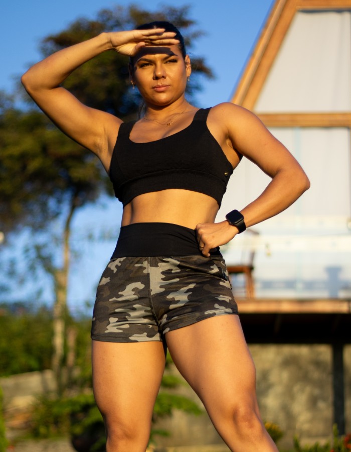 SHORT DUPLO ESTAMPADO