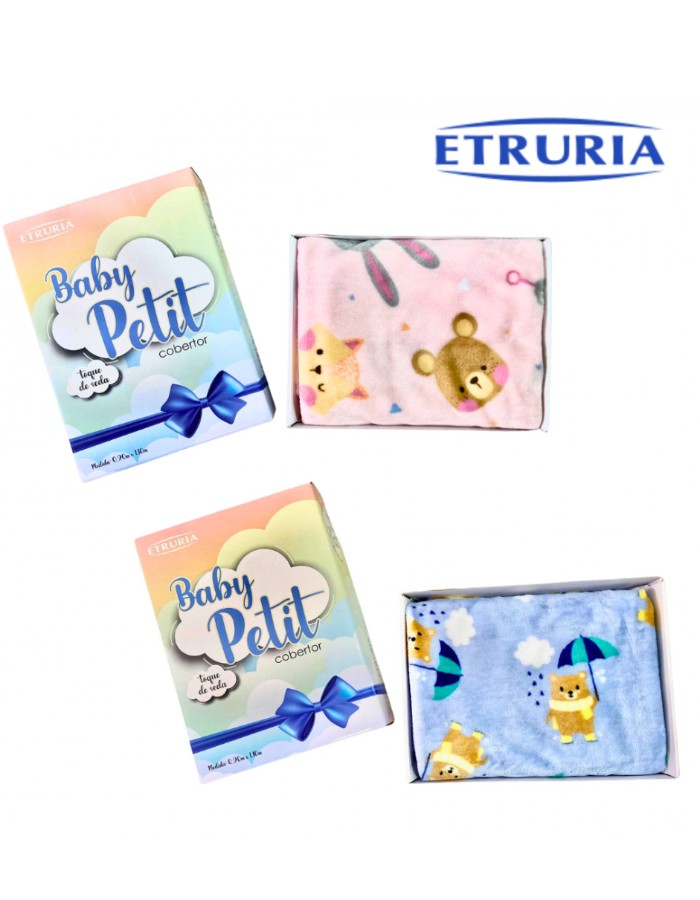 COBERTOR TOQUE DE SEDA BABY PETIT