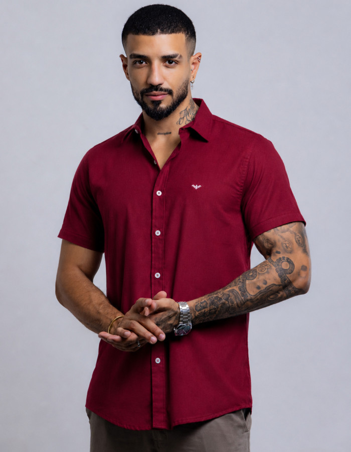CAMISA MC LINHO