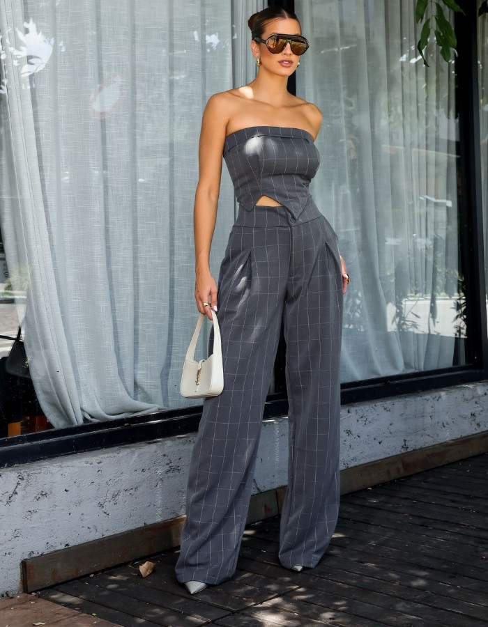 CALÇA PANTALONA XADREZ