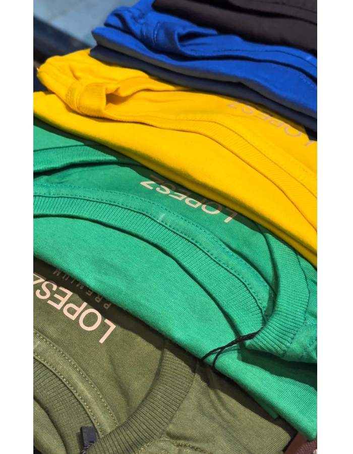 KIT 3 CAMISAS BASICAS SORTIDAS