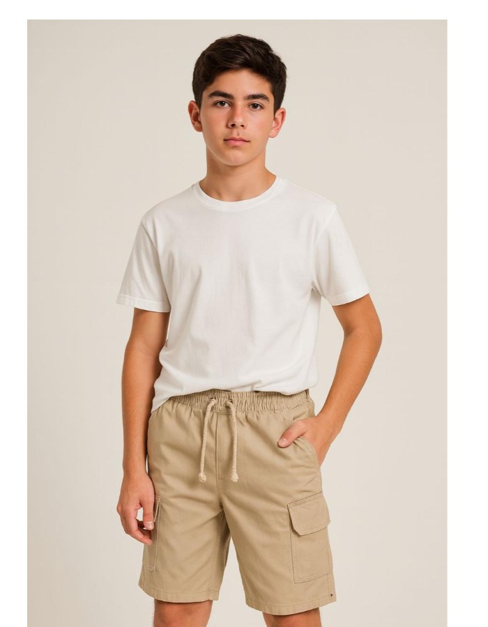 Bermuda masculina em Brim