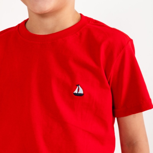 CAMISA BORDADO BARQUINHO