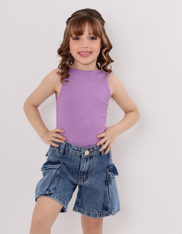 BERMUDA JEANS INFANTIL