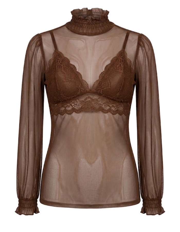 Blusa de tule 