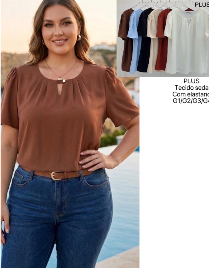 Blusa plus Size 