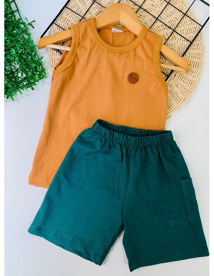 CONJUNTO BÁSICO REGATA MOLETINHO