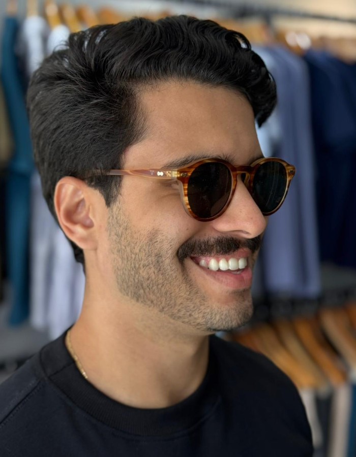 ÓCULOS ACETATO ITALIANO PROTECAO UV 400 | 25