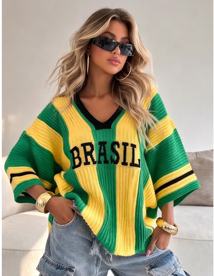 Blusa brasil 