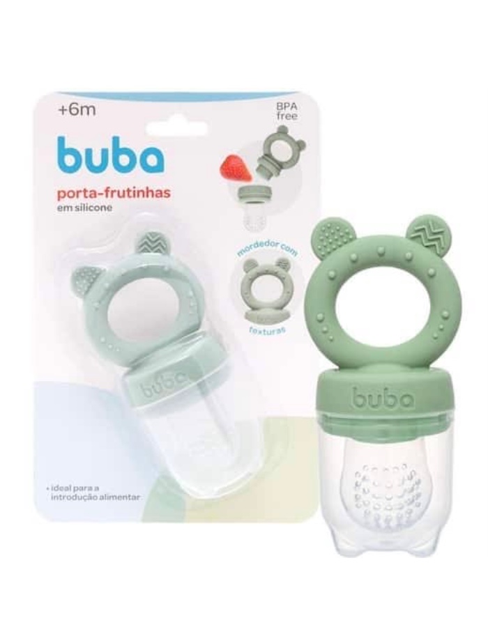 PORTA FRUTINHA EM SILICONE BUBA