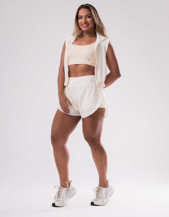 CONJUNTO DE SHORT DUPLO DE TACTEL 3 PEÇAS ( TACTEL E VIVA LIGHT) 1043
