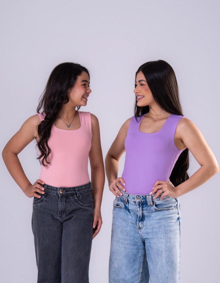 BODY DUPLA FACE S/M (92% POLIAMIDA / 8% ELASTANO)