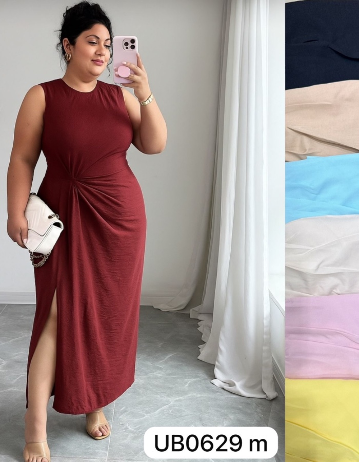 Vestido de prega
