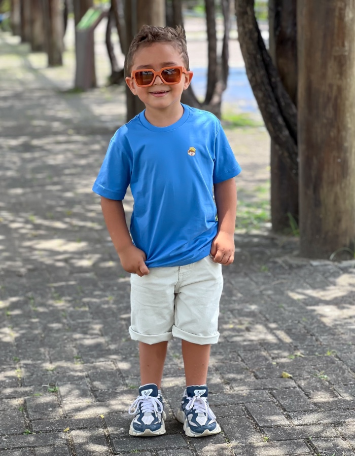 Bermuda Sarja Com Elastano Masculino Infantil