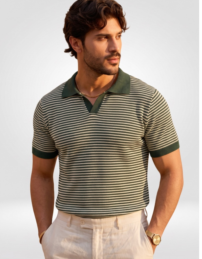  Polo Texturizada Signature (R: 6-C)