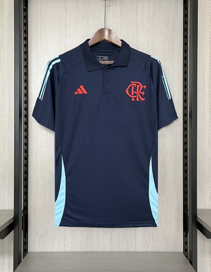 FLAMENGO POLO 25/26 AZUL ESCURO