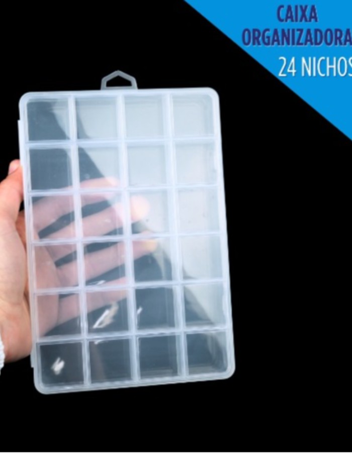 CAIXA ORGANIZADORA P/ MIÇANGAS E PEROLA 021 -  UND 