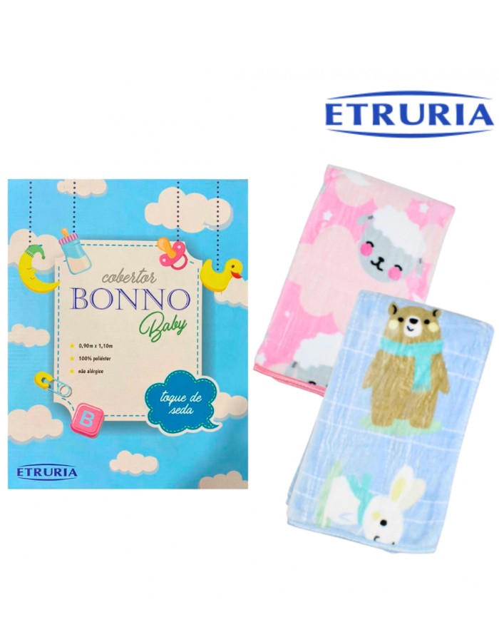 COBERTOR TOQUE DE SEDA BONNO