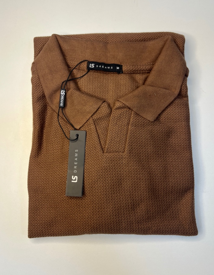POLO V PONTO TRICOT