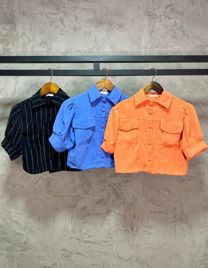 CROPPED CAMISA