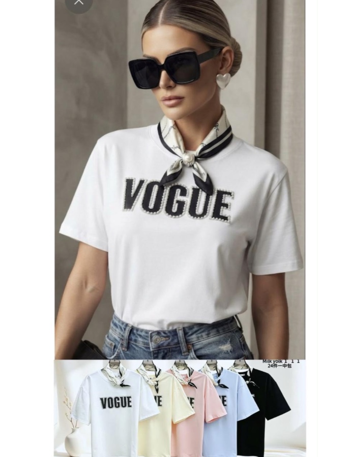 A blusa Vogue