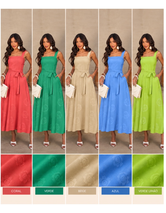 Vestido Longo Elyse