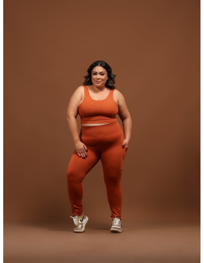 CONJ. DE CALÇA PLUS com bolso