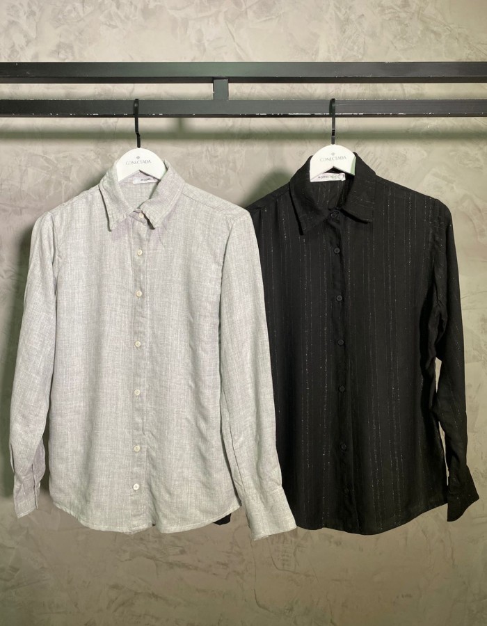 CAMISA M/L BRILHO
