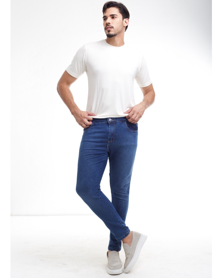 CALÇA SKINNY MASCULINA