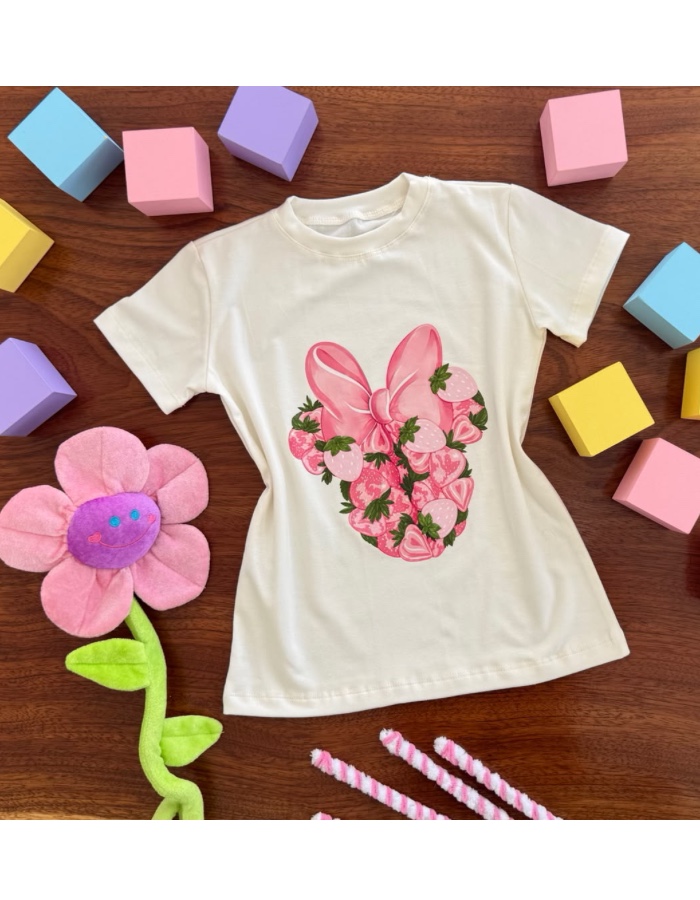 T-SHIRT MINNIE MORANGO